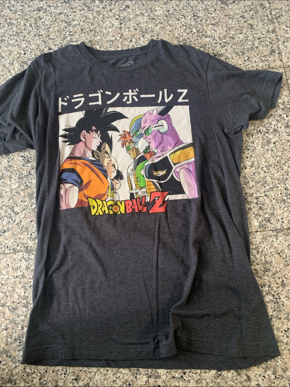 Dragon Ball Z Graphic T-Shirt - Dark Gray
